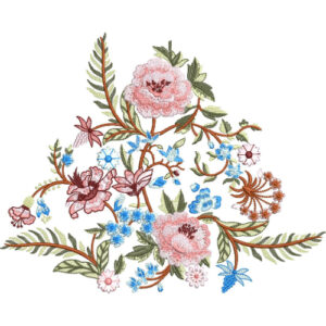Beautiful Flower Embroidery Design