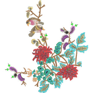 Flower Embroidery Design