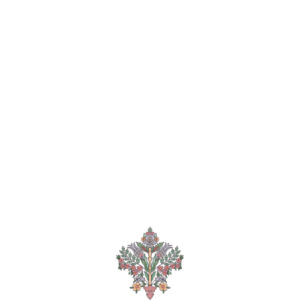 Motive Flower Embroidery Design