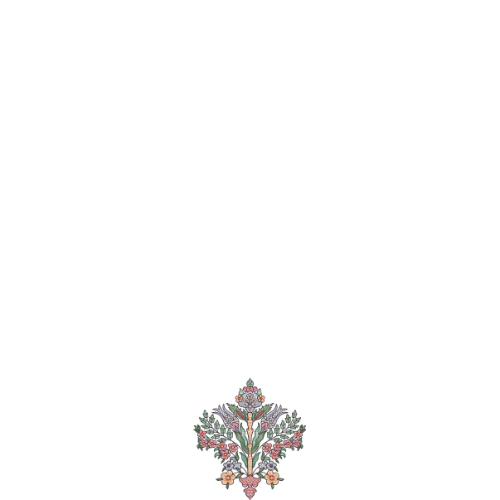 Motive Flower Embroidery Design