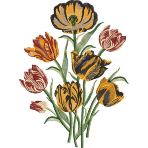 Simple Flower Embroidery Design