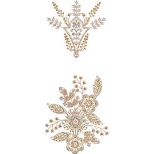 Delicate Flower Embroidery Design
