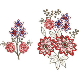Beautiful Flower Embroidery Design