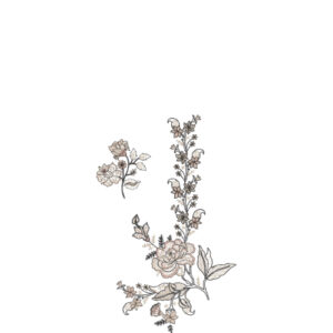 Unique Flower Embroidery Design