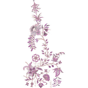 Unique Flower Embroidery Design
