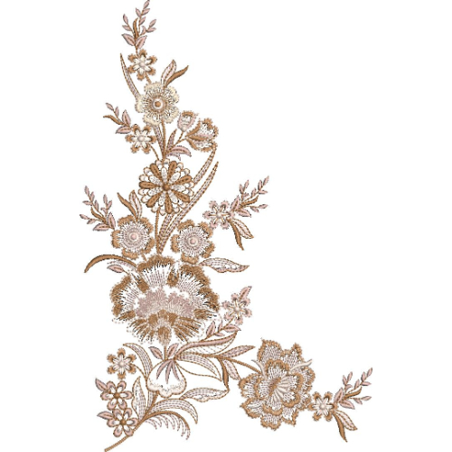Flower Embroidery Design