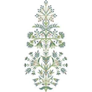 Delicate Flower Embroidery Design