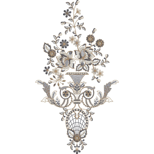 Flower Embroidery Design