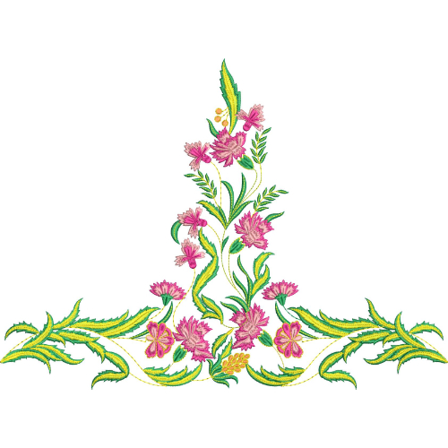 Flower Embroidery Design