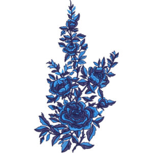 Delicate Flower Embroidery Design
