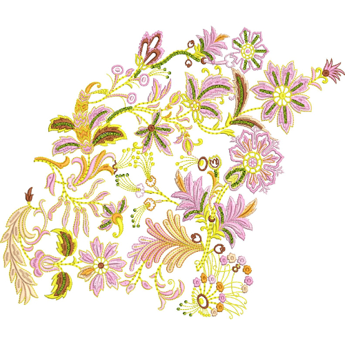 Flower Embroidery Design