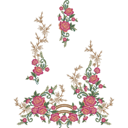 Best Flower Embroidery Design