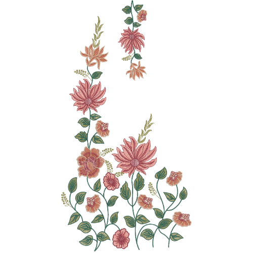 Flower Embroidery Design