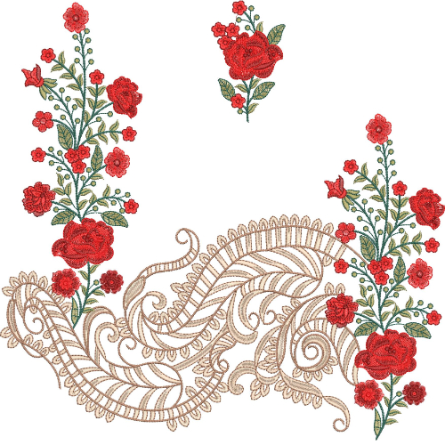 Best Flower Embroidery Design