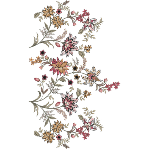 Flower Embroidery Design