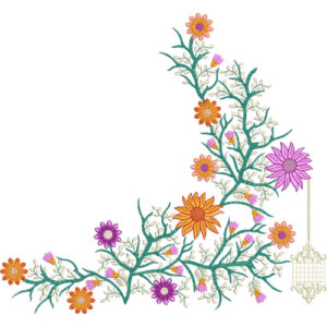 Beautiful Flower Embroidery Design