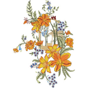 Flower Embroidery Design