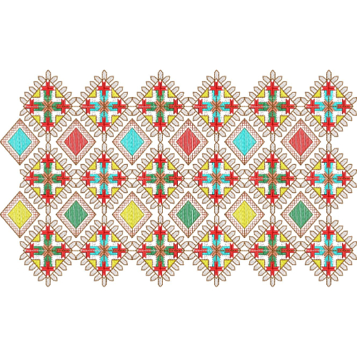Delicate Lace Embroidery Design