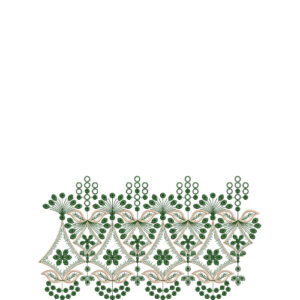 Lace Kurta Embroidery Design