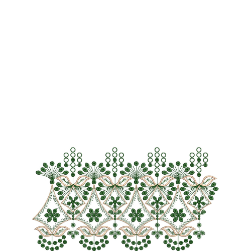 Lace Kurta Embroidery Design