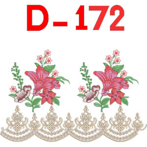 Floral Lace Embroidery Design