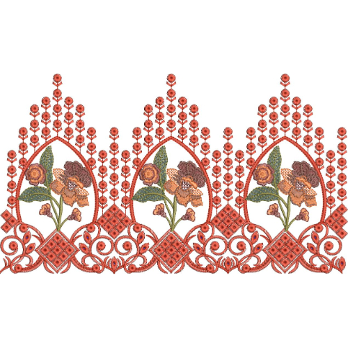 Lace Embroidery Design