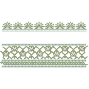 Lace Kurta Embroidery Design