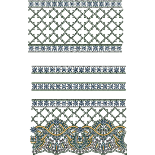 Beautiful Lace Embroidery Design