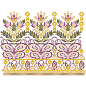 Delicate Lace Embroidery Design