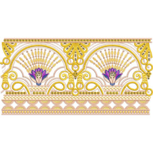 Lace Flower Embroidery Design