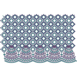 Simple Lace Embroidery Design