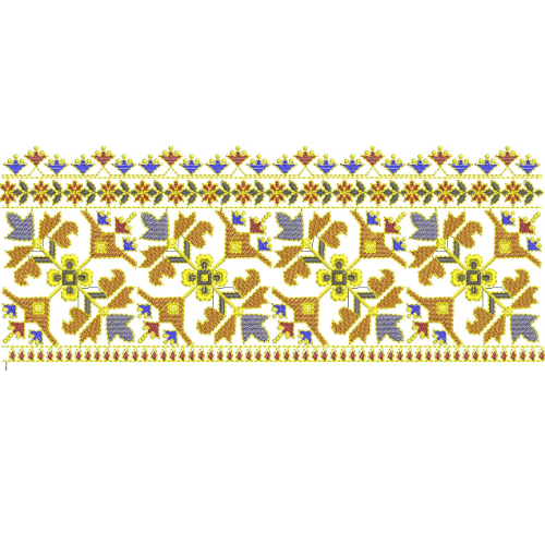 Floral Lace Embroidery Design