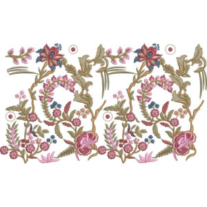 Lace Flower Embroidery Design