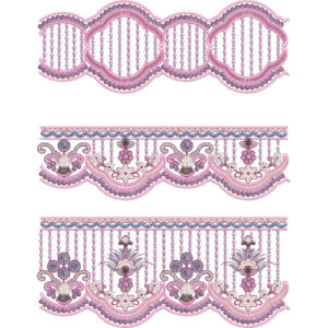 Lace Kurta Embroidery Design