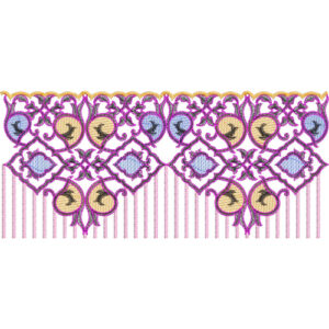 Lace Kurta Embroidery Design