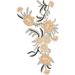 Simple Neck Embroidery Design