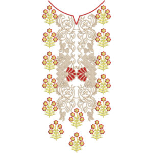 Neck Kurta Embroidery Design
