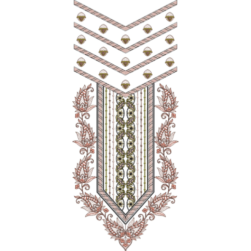 Neck Gala Embroidery Design