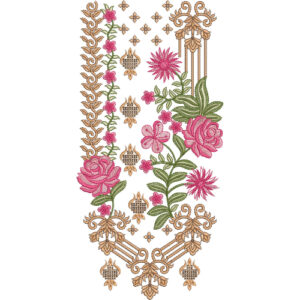 Neck Kurta Embroidery Design