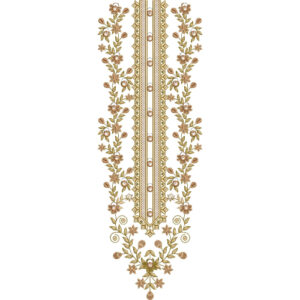 Unique Neck Embroidery Design