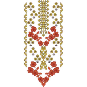Neck Kurta Embroidery Design
