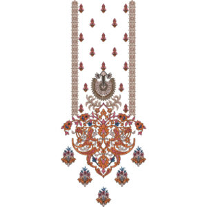 Beautiful Neck Embroidery Design