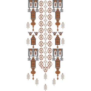 Unique Neck Embroidery Design