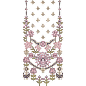Neckline Embroidery Design