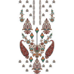 Beautiful Neck Embroidery Design