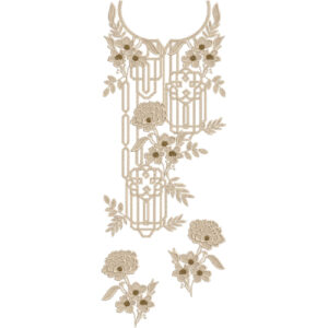 Neck Gala Embroidery Design