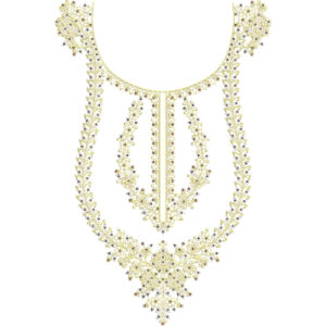 Simple Neck Embroidery Design