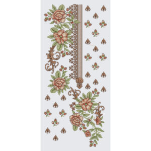 Neckline Embroidery Design