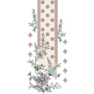 Unique Neck Embroidery Design
