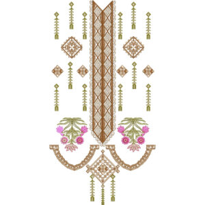 Neck Gala Embroidery Design